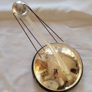 Vintage USSR SPUTNIK Space Age Desk USSR 4X-1957-CCCP Musical Souvenir